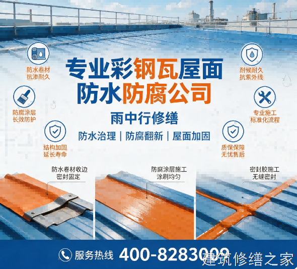 2026巢湖无为县彩钢瓦屋面防水排名前十的源头厂家